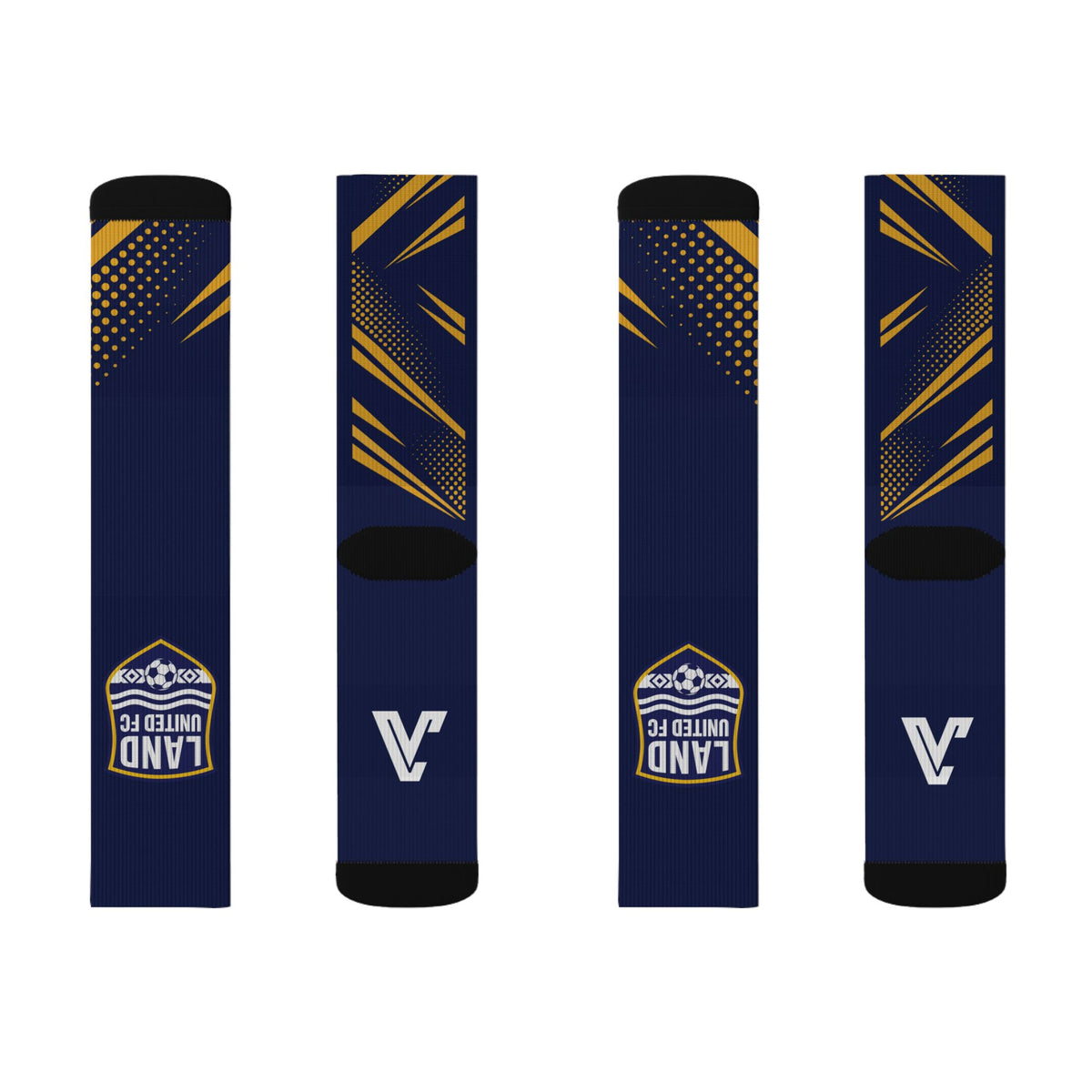 Land United "Flash" Crew Socks