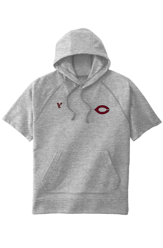 Tri-Blend Fleece  S/S Hooded Pullover